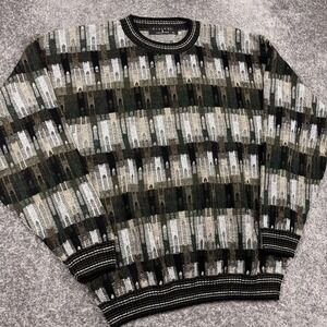 VTG Protege Sweater Men's‎ XL Coogi Style 3D Knit Biggie Cosby Made in USA